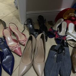 Lot Of Shoes Size 9