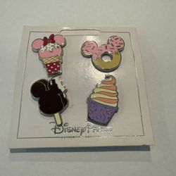 Disney Park Treats Pin Set 