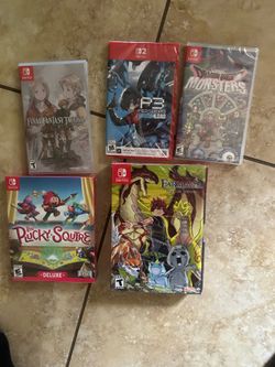 Nintendo Switch Games new  $30 EachOne or 2 for $55Price Firm