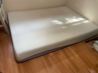 Purple queen mattress