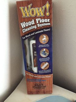 Wood floor cleaning system