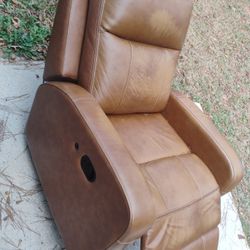 Leather Recliner Rocker Chair