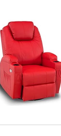 Red Leather Chair