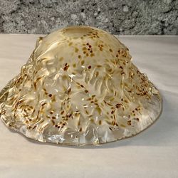 Mid-Century Modern Torchiere Glass Lampshade 