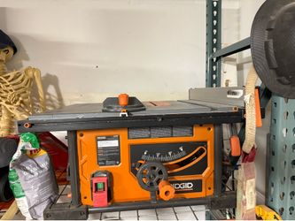 Rigid table saw w/ stand
