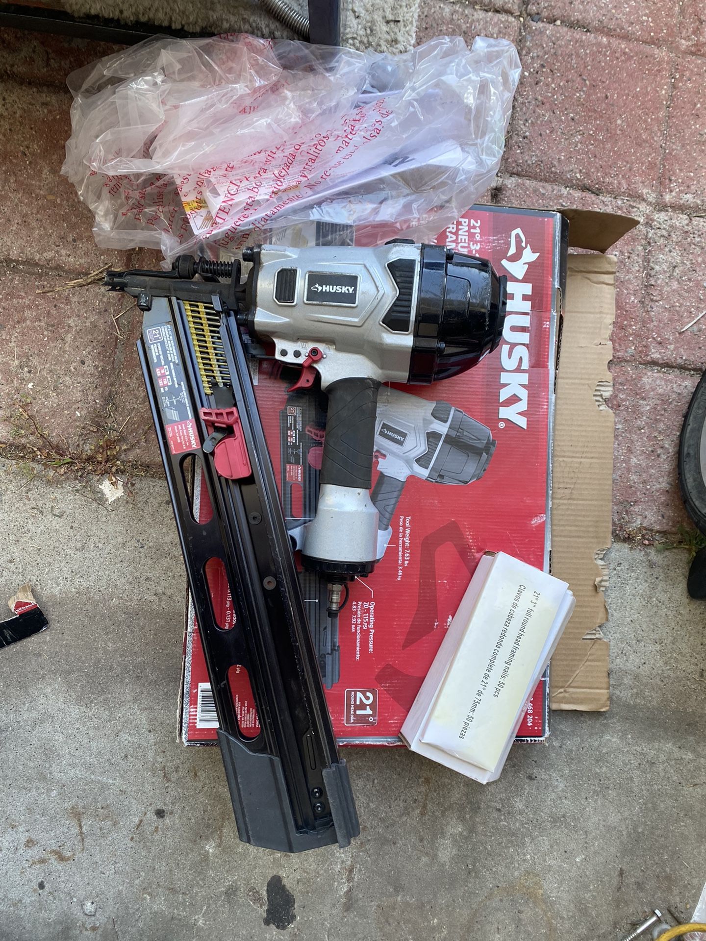 Husky Framing Nail Gun