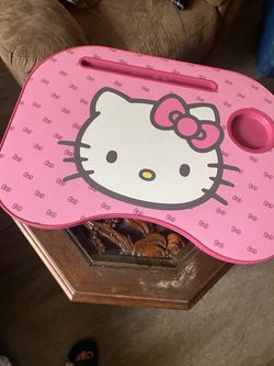 Hello Kitty Lap Desk with Cup Holder