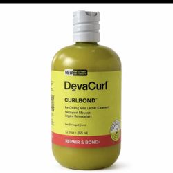 DevaCurl CurlBond ReCoiling Mild Lather Cleanser – 12oz / 355ml | Repair & Bond