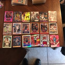 Rookie And Numbered Sports Cards. Basketball And Baseball