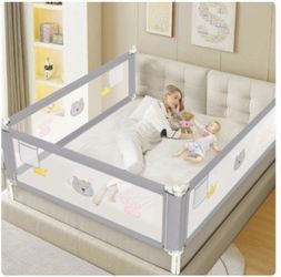 Height Adjustable Bed Rail for Toddlers