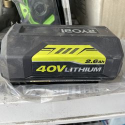 40v 2.6 Battery