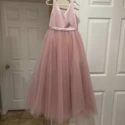 Pink Blush Elegant Toddler Dress 