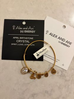 alex and ani disney april birthstone bracelet
