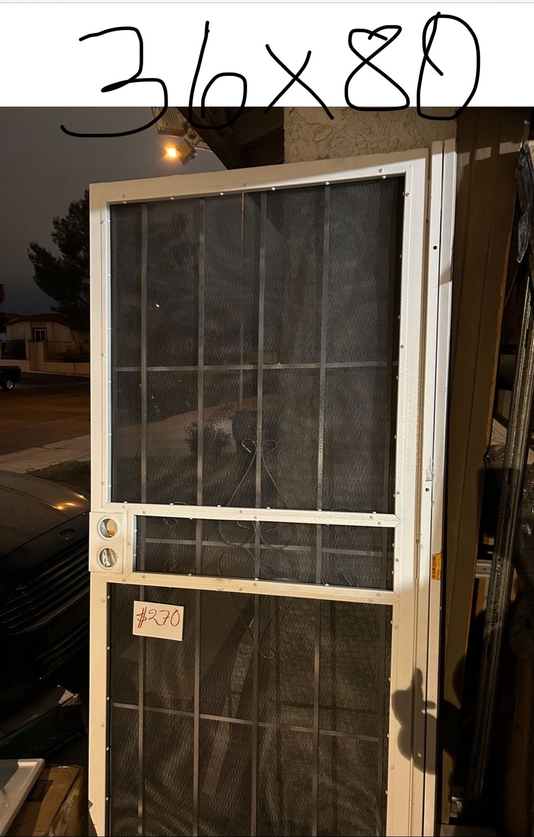 36”x80” Reversible Security Screen Door New,All Products : American Fashion Style Bags On Sale