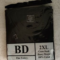 BD Fashion Black Tee, 2XL