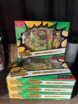 Pokemon Ascended Heroes Meganium Ex Box