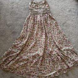 Vintage-Inspired Summer Dress – Size Small (S)