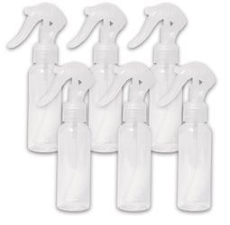 4oz Clear 24-410 PET Round Plastic Bottle With Fine Mist Sprayer (5,520 Qty) Thumbnail