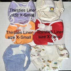 Cloth diapers size XS and S