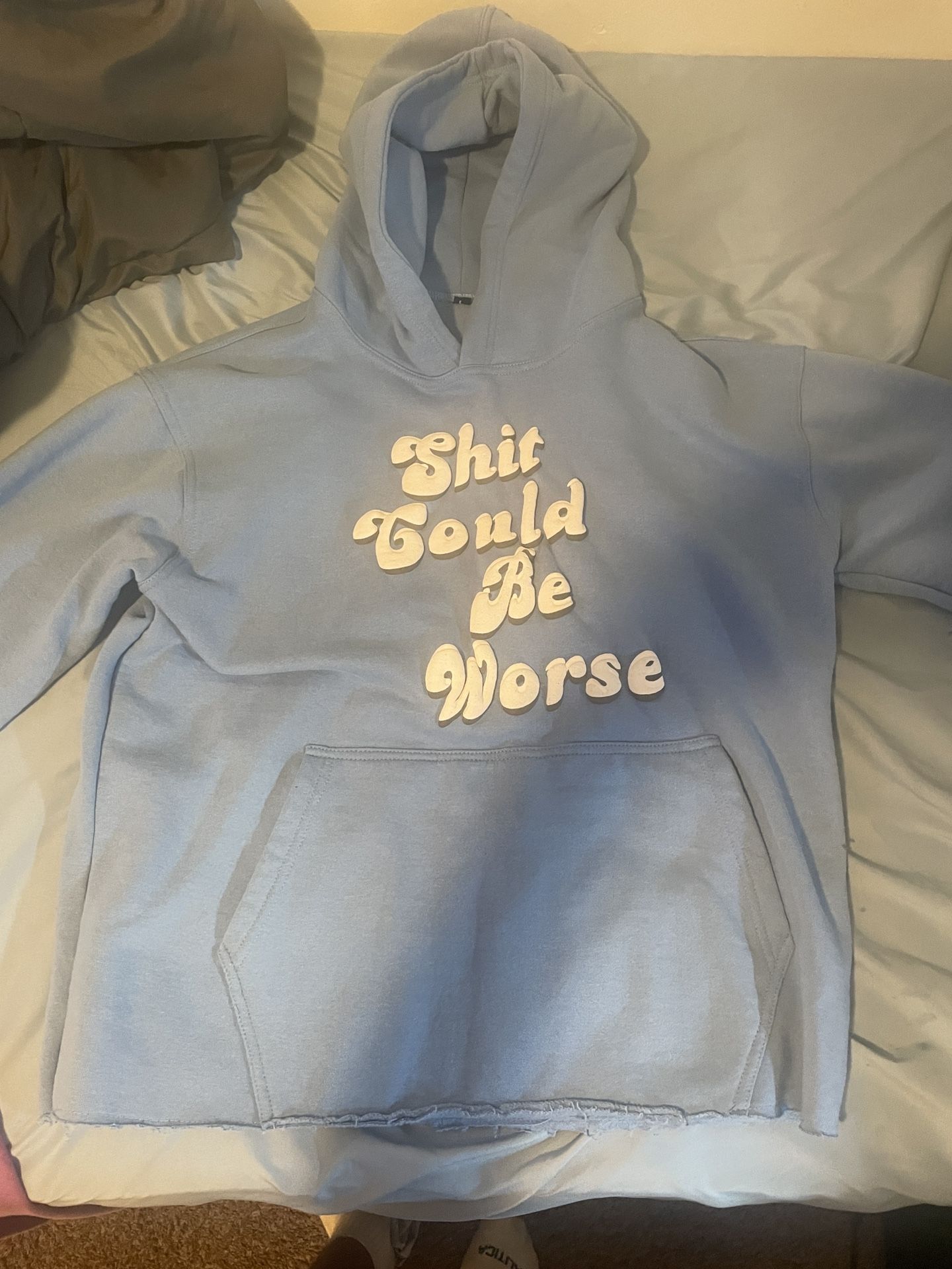 Shit could be worse hoodie