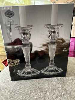 Crystal Candle Holder 