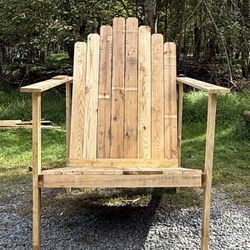Giant Adirondack chair