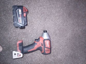 1/4 Impact And Battery Like New