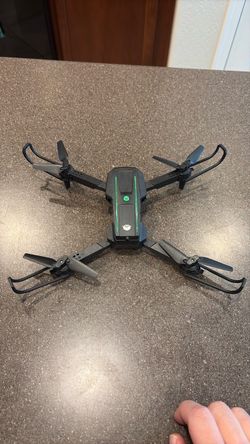 Black Foldable Quadcopter Drone