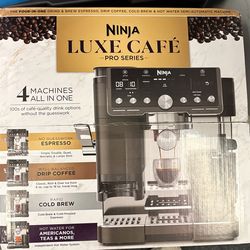 Ninja Luxe™ Café Pro 4-in-1 Espresso, Coffee, Cold Brew & Hot Water