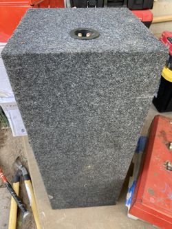 Subwoofer Box For Two 12” 