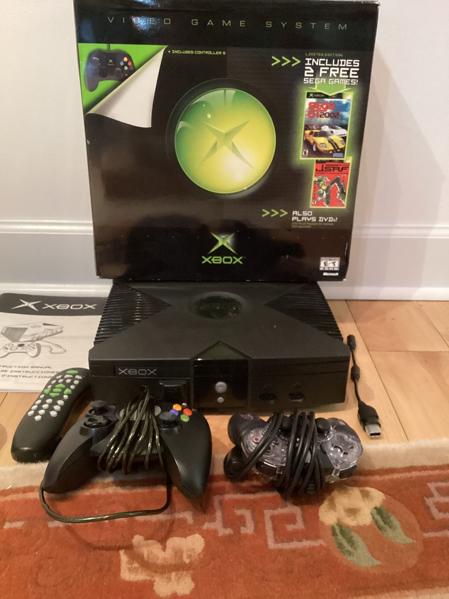 X-BOX Video Game System And Games