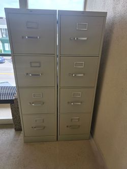 3 Storage cabinets