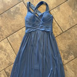 Blue formal dress size 4