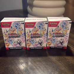Pokemon Prismatic evolutions booster bundle