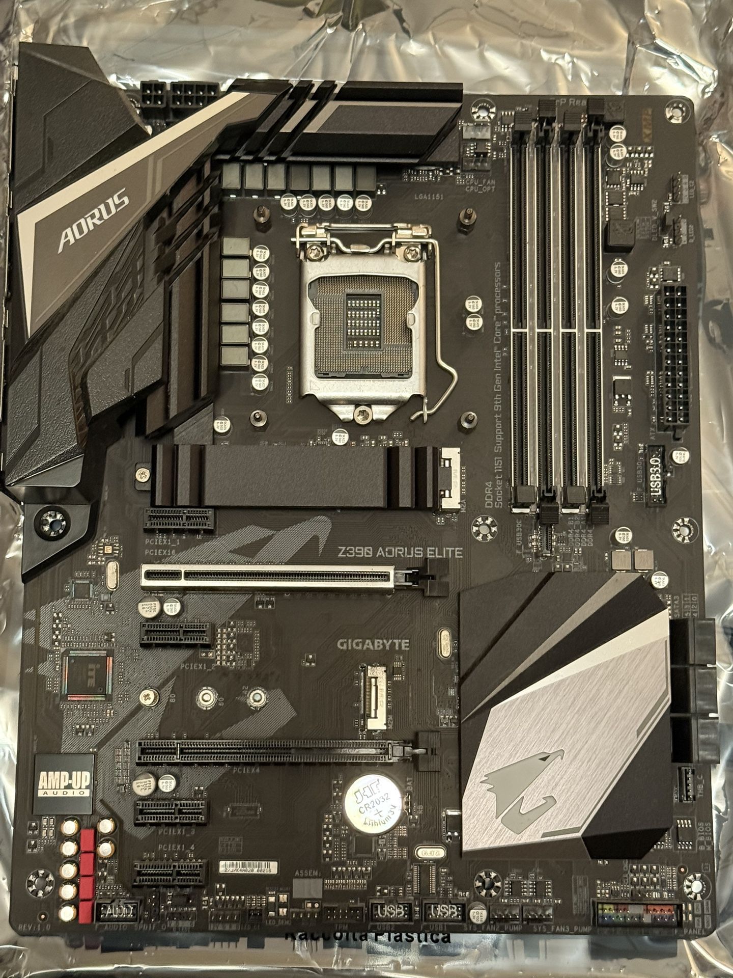 Gigabyte Z390 Aorus Elite w/Wifi and BT