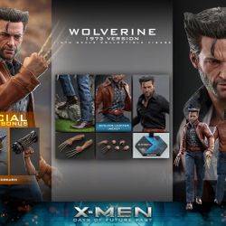 Hot Toys Days Of Future Past Wolverine 1973 Special Edition Marvel Star Wars 1/6 Scale