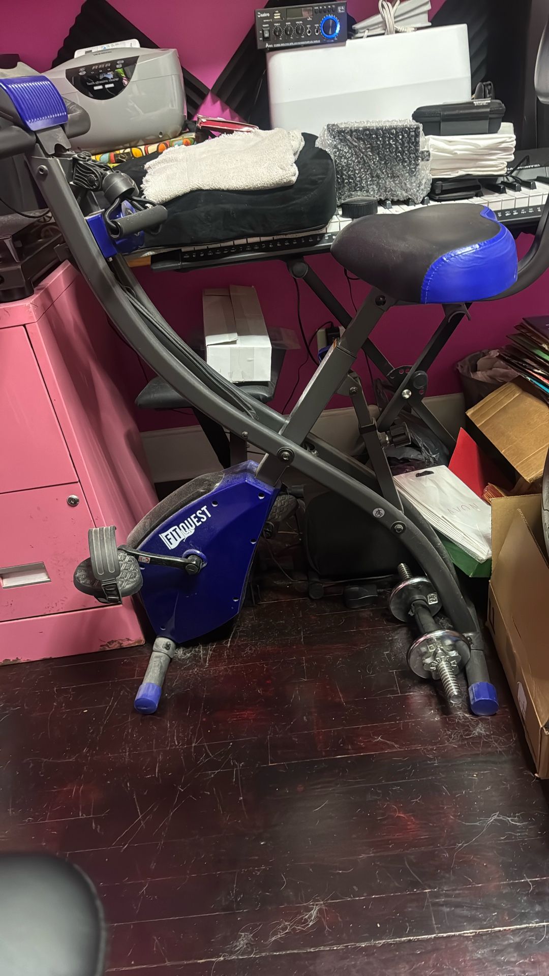 Exercise Bike with arm Bands