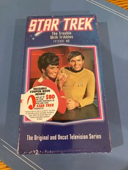 Sealed VHS Star Trek Trouble with Tribbles episode 42