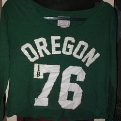 VS Oregon Duck Crop Top