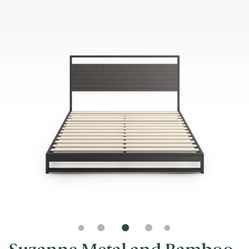 Platform Queen Frame. We Can Deliver. Mattress Available If Needed.