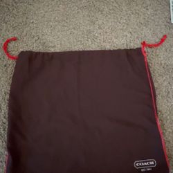 Coach Drawstring Dust Bag