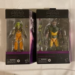 Hera Syndulla And Zeb Star Wars black series