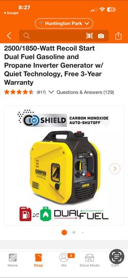 2500/1850-Watt Recoil Star