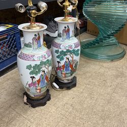 Vintage Chinese Lamps