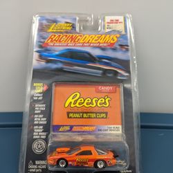 Johnny Lightning Rare Limited Edition Reese's Peanut Butter Cup 1:64 Diecast Vintage Collectible Toy Car