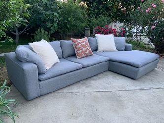 Modern Laguna Sectional w/ Chaise – Clean & Ready