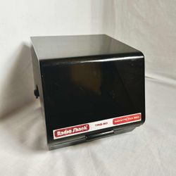Vintage Radio Shack TRS-80 Diskette File Box Floppy Disk Holder Computer