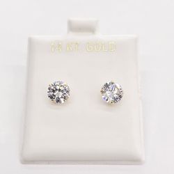 14kt Real Gold Stud Earring 