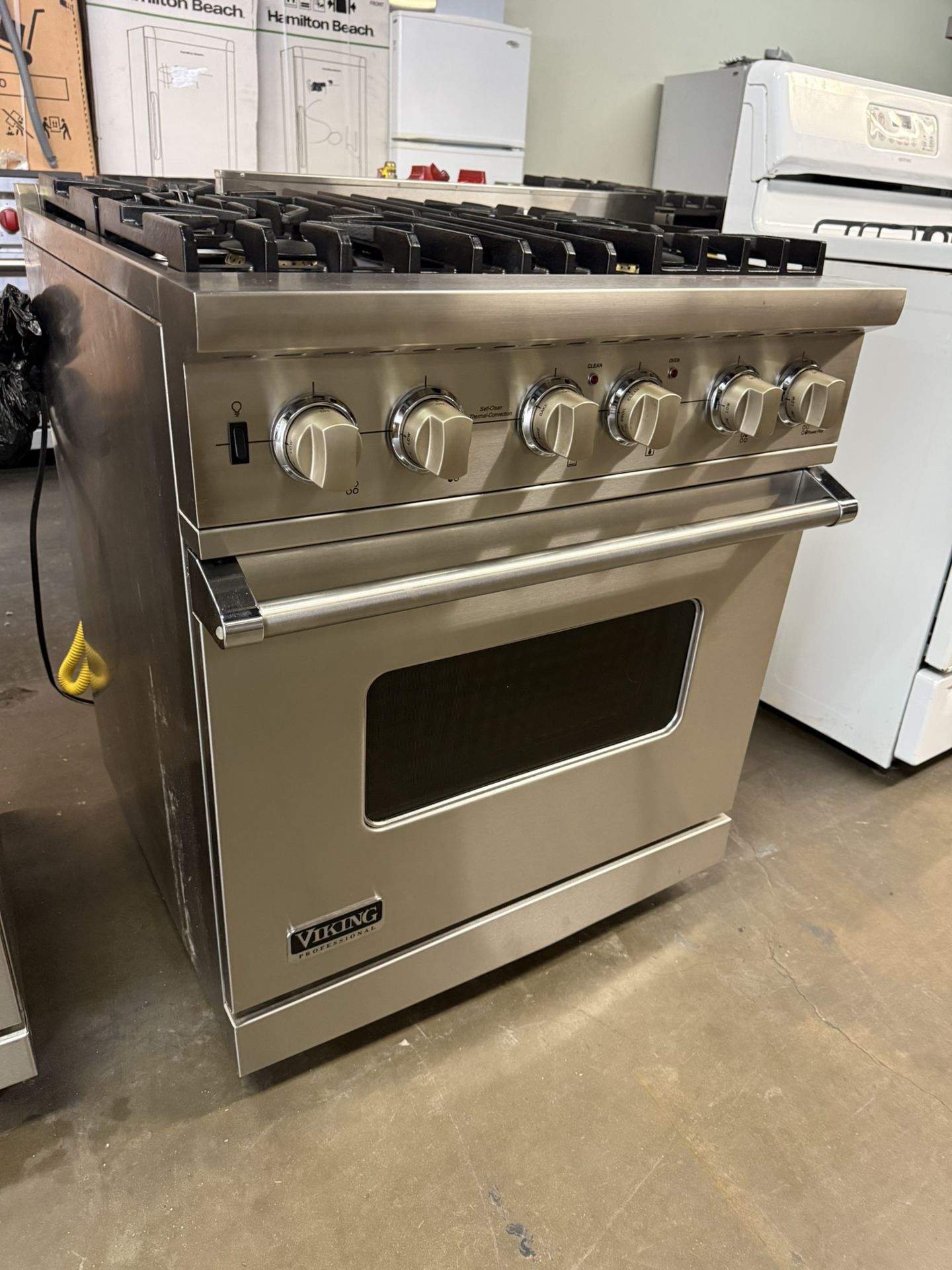 Viking 30” Stainless Steel Gas Range Stove