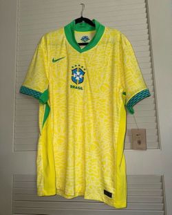 New Nike Mens XL Brazil Stadium Home Jersey